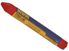 IRWIN STRAIT-LINE T66401 STL66401 Crayon Red