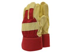 Town & Country ART1108 TGL412 Men's Fleece Lined Leather Palm Gloves - One Size