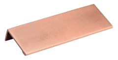 Hafele Giona Cabinet Trim Handle Brushed Copper 120mm