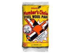 Trollull TRL771210 Plumber's Choice Steel Wool Pads 200g