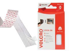 VELCRO Brand 60210 VELCRO Brand Stick On Tape 20mm x 1m White