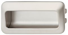 Hafele 155.00.540 110mm Rectangle Insert Matt Nickel Avebury Cabinet Pull Handle