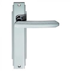 Carlisle Brass ADR012 Art Deco Door Handle Lever Backplate