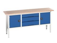 Bott 16923032.11 Verso Adjustable Height Storage Bench 2000 x 600mm