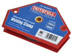 Faithfull AMC1187 Welding Magnet Quick Clamp 100 x 65mm