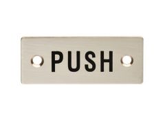Eurospec FPA1301SSS Pull Symbol Sign 