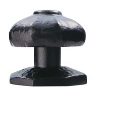 Carlisle Brass LF5550 Ludlow Black Antique Octagonal Center Door Knob