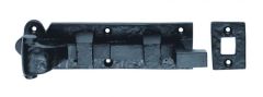 Carlisle Brass LF5563A Black Antique Ludlow Cranked / Necked Door Bolt