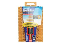 Plasplugs MNF555CC Multi-Size Plasterboard Fixings -50