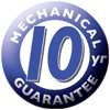 10 year mechanical guarantee