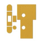Intumescent Self Adhesive Kit for Eurospec Flat Latch Pack	