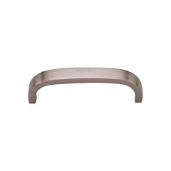 Heritage Brass Curved D Shaped Cabinet Pull Handle-Satin Nickel-Centre :89mm,Length :97mm