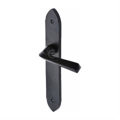 M.Marcus Architectural Hardware Grafton Door Handle on Plate
