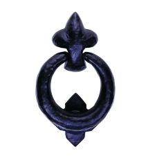 Carlisle Brass Black Antique ring door knocker