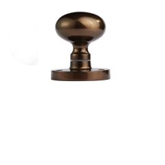 Carlisle Brass Mushroom Mortice Knob-Dark Bronze-Door Knob
