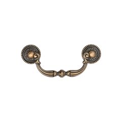 M.Marcus Architectural Hardware Ornate Swan Drawer Drop Pull