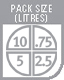 Pack Size Litres